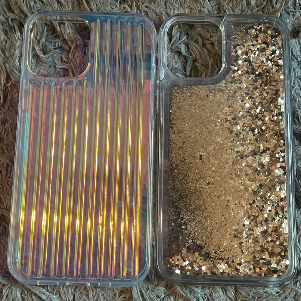 chrome & sparkles case